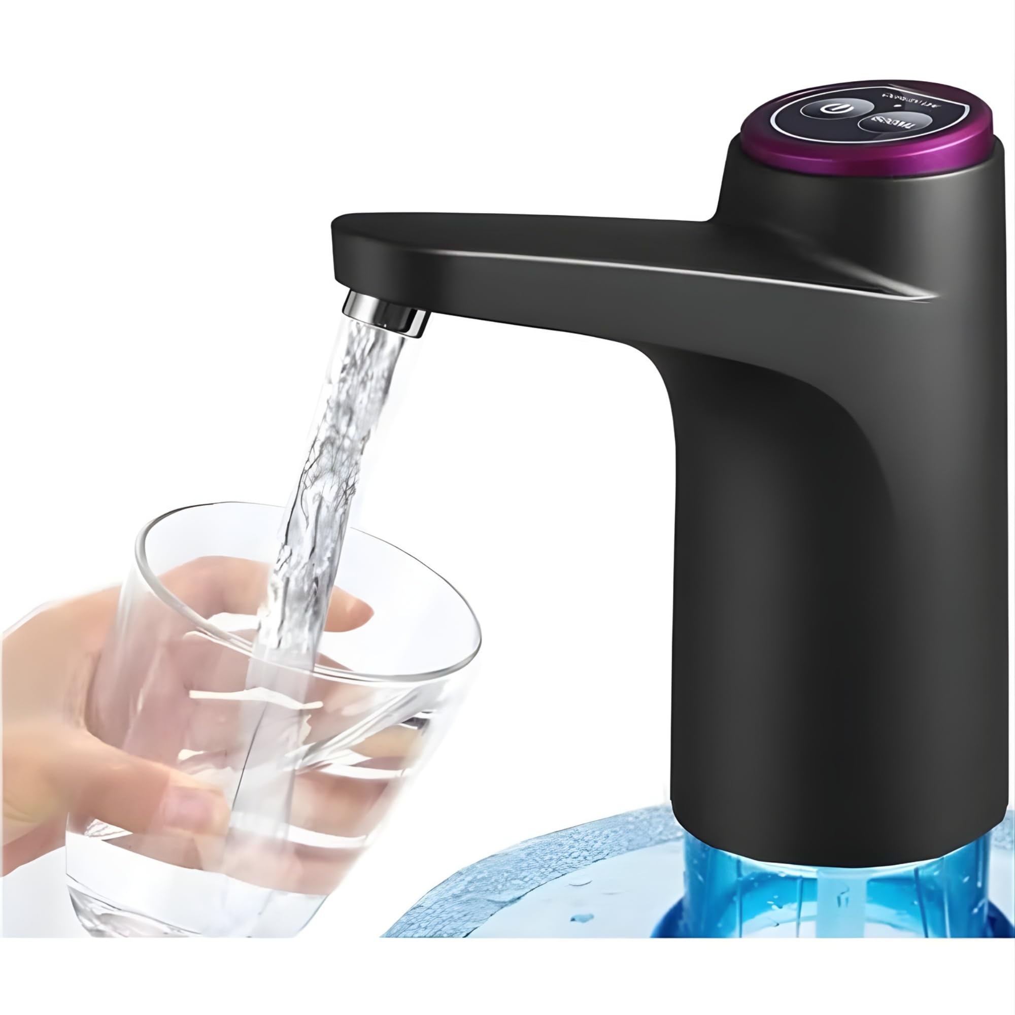 VOCO Electric Water Dispenser Pump for 20 Litre Bottle Rechargeable Automatic Water Can Pump for Home and Office Use-picture-13