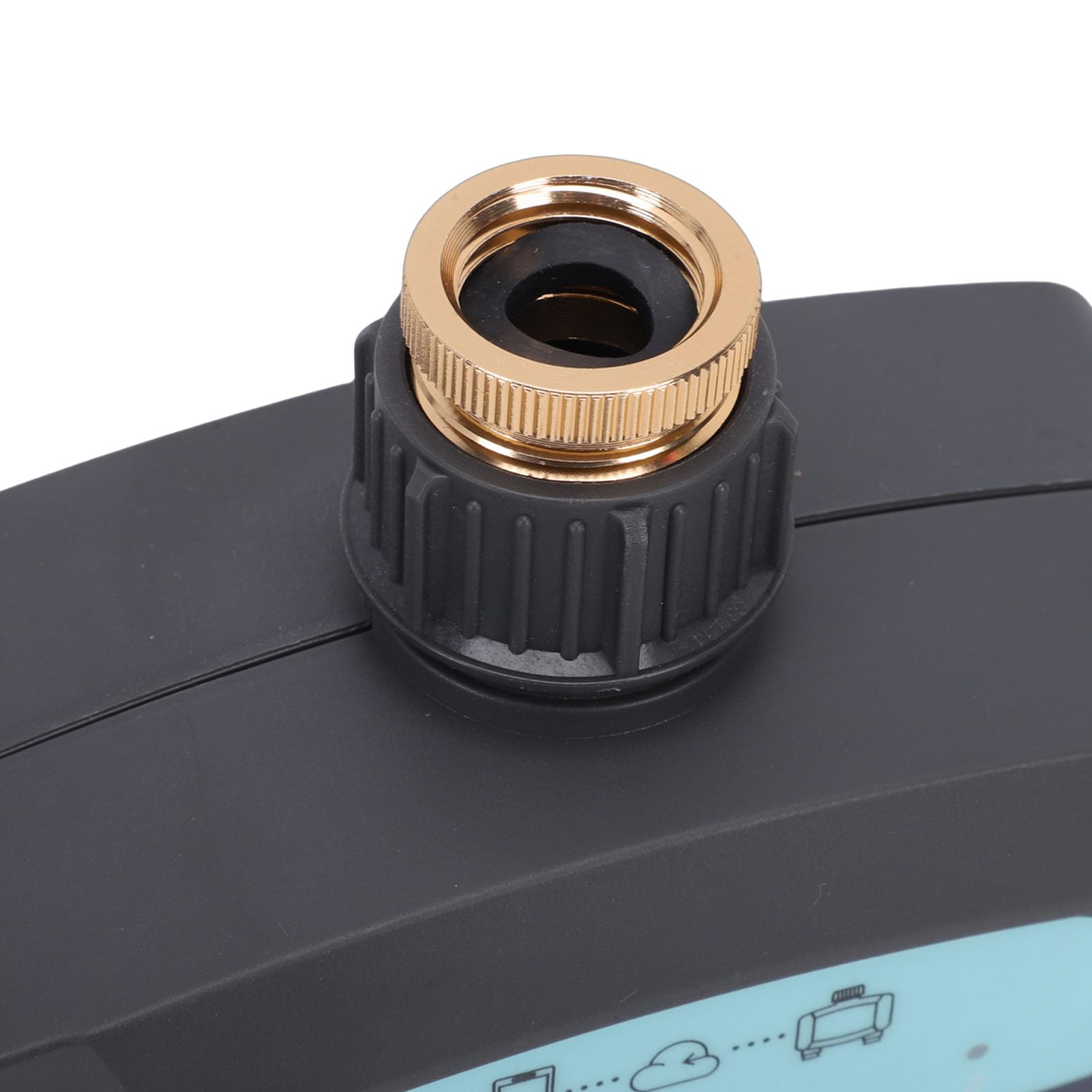 Wakects Zestaw WiFi Timer do Nawadniania ABS Inteligentny Sterownik Nawadniania 500 do 1700 L na godzinę IP67 433 MHz Pilot RF Podlewania Węża Zraszającego Trawnik Ogrodowy
