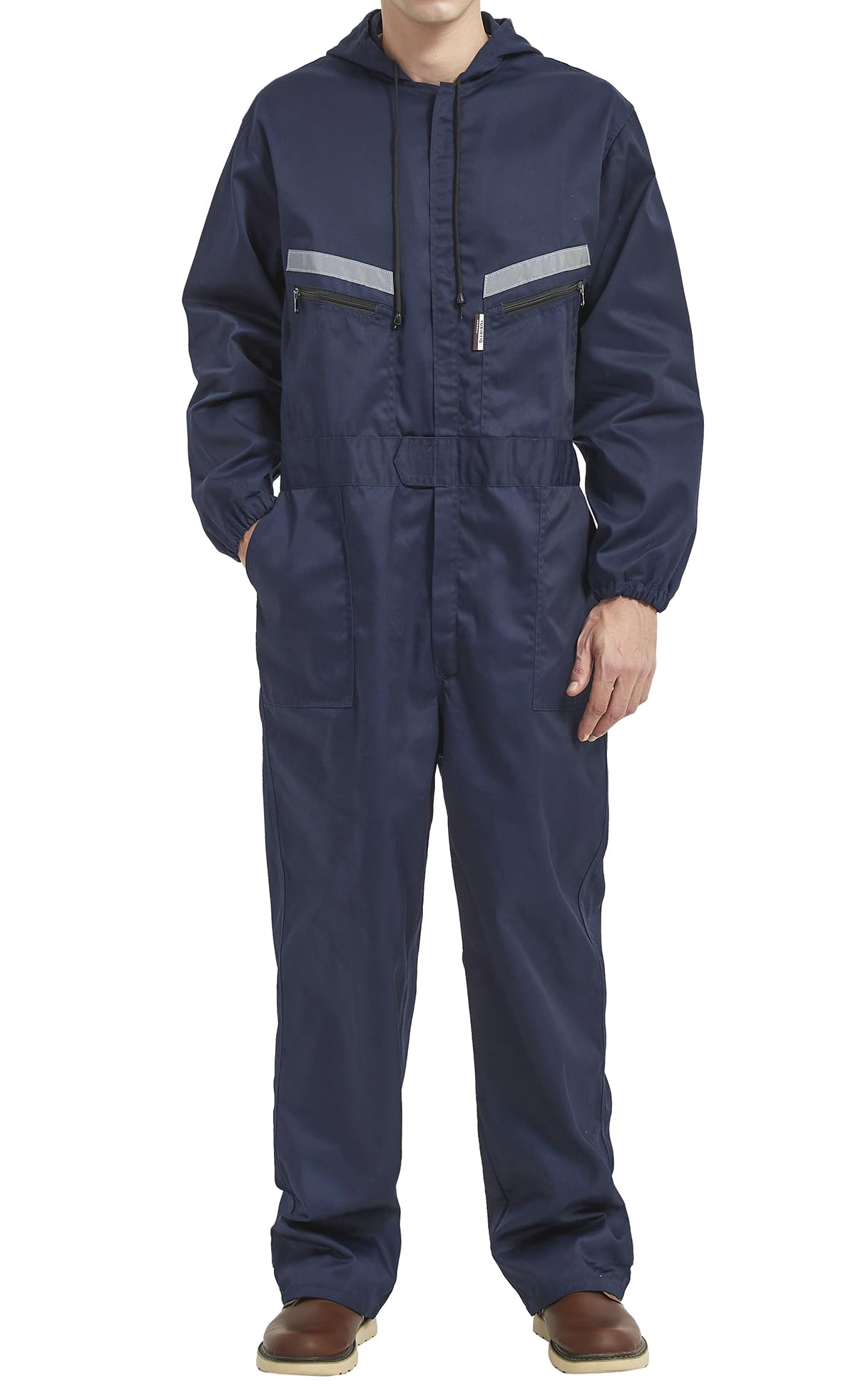 Herren Arbeitsoverall Reflektierende Overalls Arbeitsanzug Handwerker Anzug Arbeitsoverall Arbeitskombi