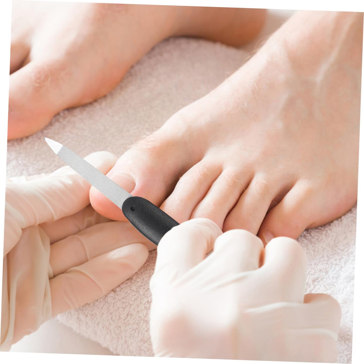 32piezas Limas De Uñas De Metal Plegables De Uñas Doble Cara Para Manicura De Dedos y Pies Diseño Elegante y Duradero
