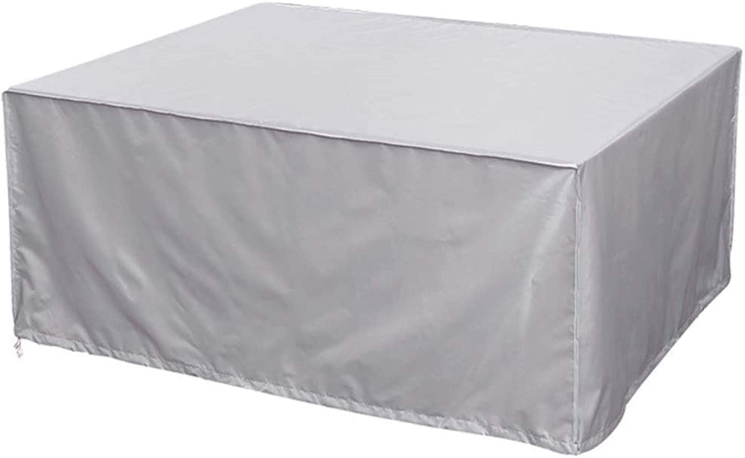 Housses de meubles de jardin imperméables 200 x 160 x 70 cm Anti UV Oxford Tissu résistant à la déchirure Rectangulaire pour meubles de jardin rotin ensemble de patio couleur
