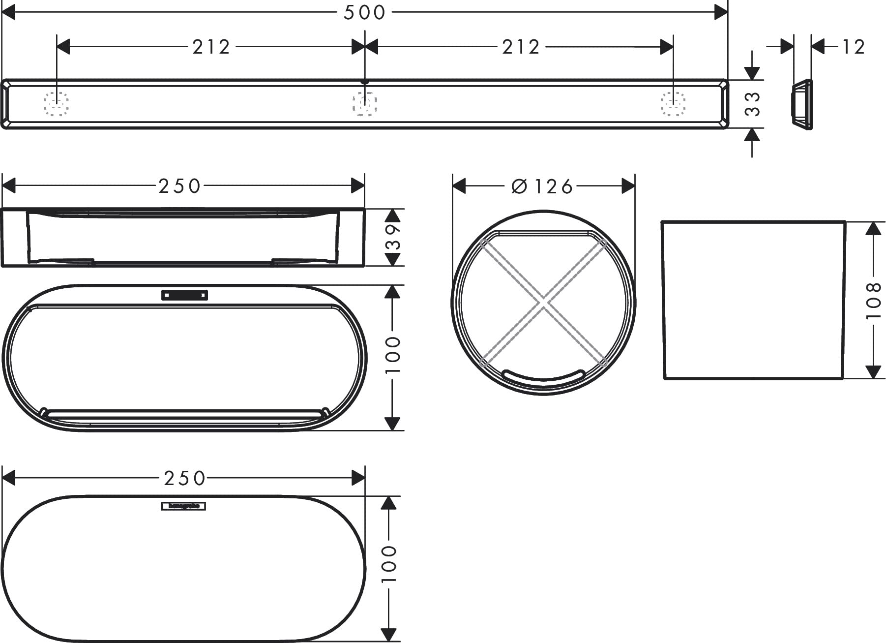 hansgrohe WallStoris - Badezimmerset – Bild 5