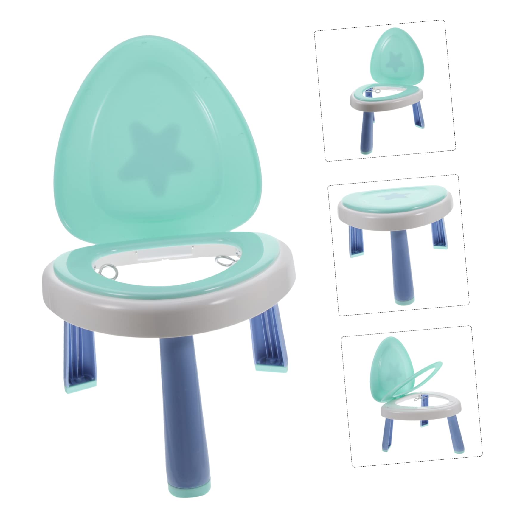 Faltbarer Toilettensitz für Tragbares Töpfchen für Kleinkinder Rutschfester Klappstuhl für Auto und Outdoor Aktivitäten Sicher und Kompakt für Unterwegs