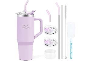 Tamarac 40oz Tumbler for Hydration on the Go: Insulated Water Bottle with...