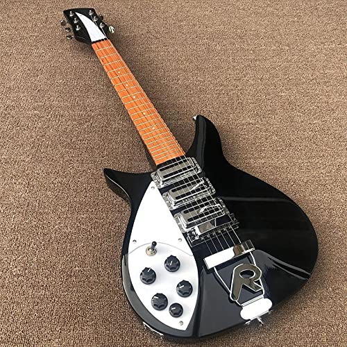 AURH skjos Guitare Électrique À Gauche Peinture Noire Peinture Courte Taille Guitare d’acier Acoustique À Guitare… - Les Beatles, Paul McCartney, John Lennon, RIngo Starr, George Harrison AURH skjos Guitare Électrique À Gauche Peinture Noire Peinture Courte Taille Guitare d'acier Acoustique À Guitare… – Image 3