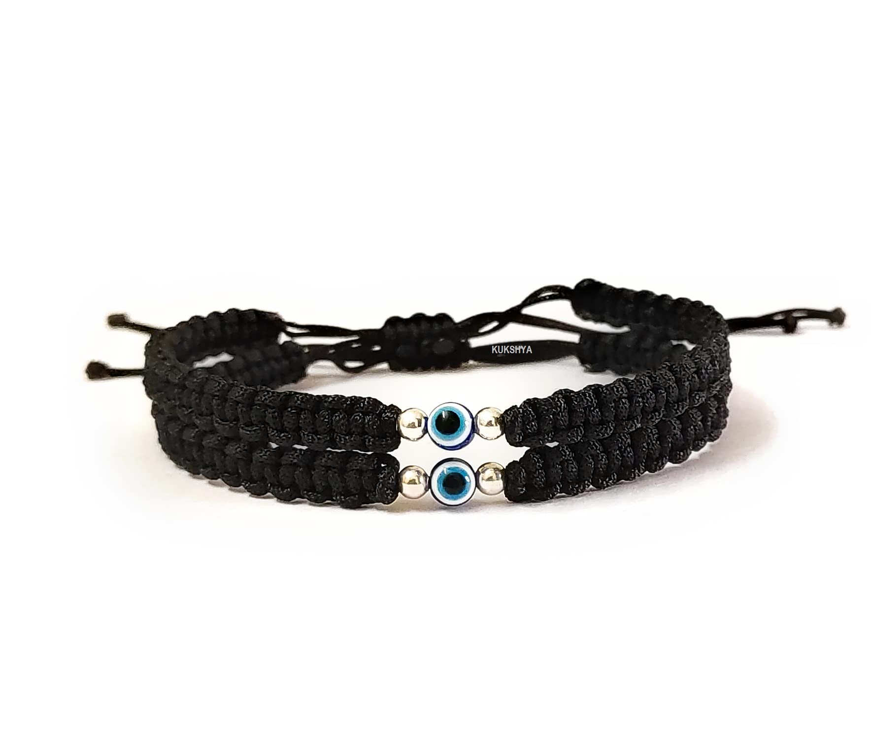 KUKSHYA JEWELLERS Exclusive 925 Sterling Silver 2 Ball + Evil Eye Charm Thread(Dhaga) Nazariya Anklet Adjustable| Nazar Battu | For Women & Girls 2 Piece(TP 097) (BLACK) (B09V51CP3R) Amazon Price History, Amazon Price Tracker