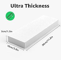 Vista 3 de Protector de Pared de Garaje, Paquete de 2 Amortiguadores de Espuma EVA Gruesa para Puertas de Automóvil, Impermeable e Ignífugo Protector de Pared