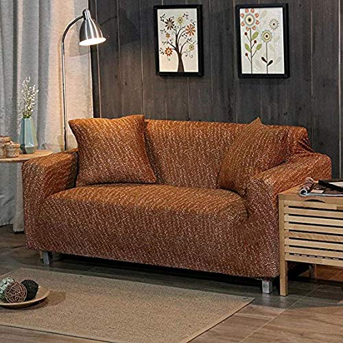 Housse coussin de canapé extensible 4 places convertible universelle en maille G