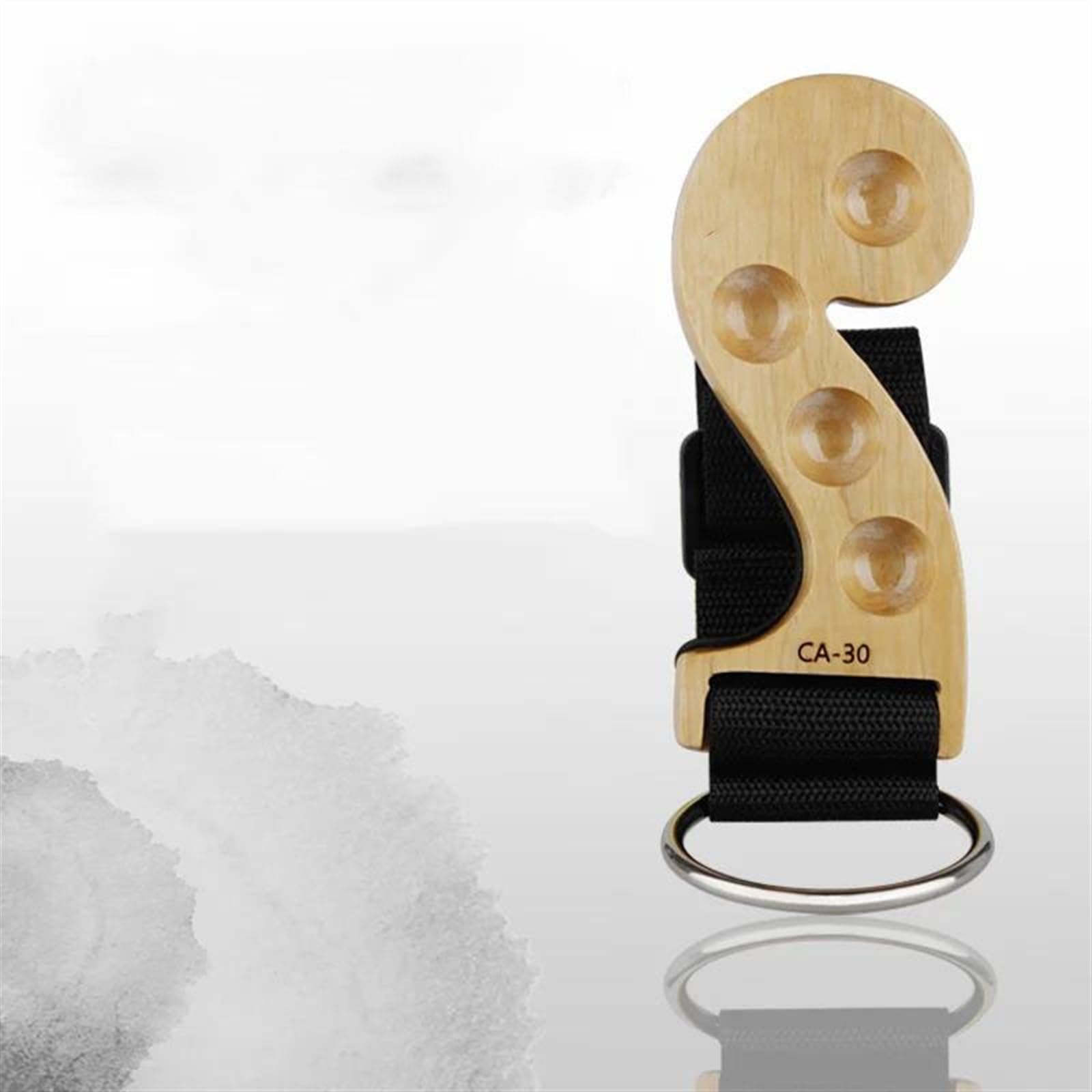 Piezas Repuesto Violín Almohadilla Antideslizante De Madera Maciza Con Correa De Nailon Placa De Tope Deslizante Accesorios Para Violín Tope Deslizante