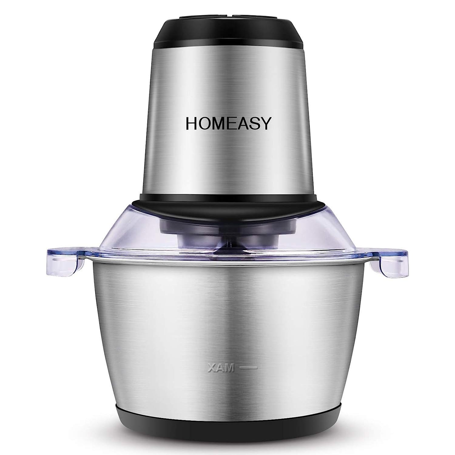 Meat Grinder, Food Chopper 2L Stainless Steel Food Processor for Meat, Vegetables, Fruits and Nuts, Stainless Steel Bowl and 4 Sharp Blades, 350W, 8 Cups-image-23
