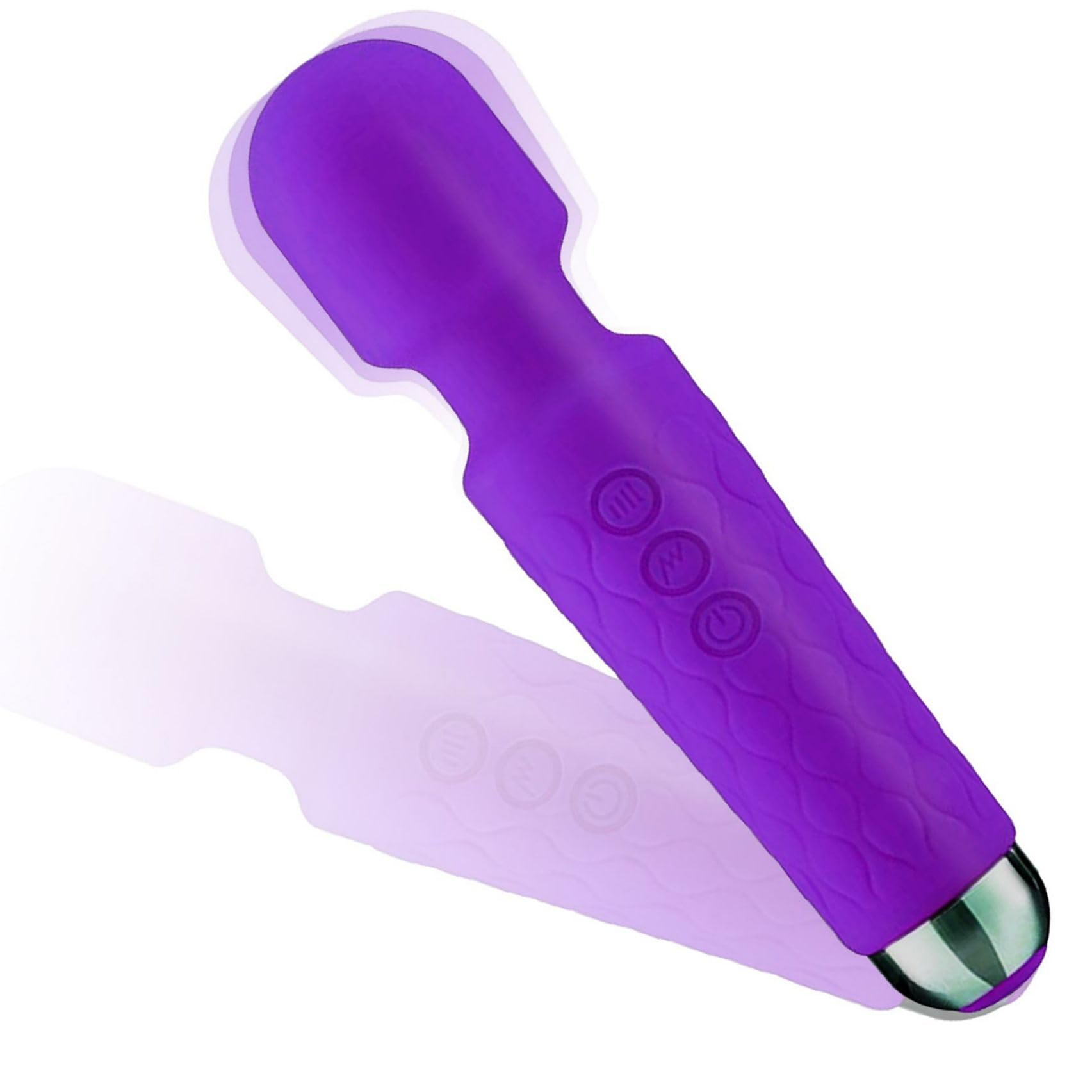 Powerful Vibrator for Women Wireless Adults G Spot Vibrator Magic Sex Wand Vibrator 20 Vibration Modes & 8 Speeds Personal Massager & Clitoral Stimulation Dildo Vibrator Sex Toys HPC-0100