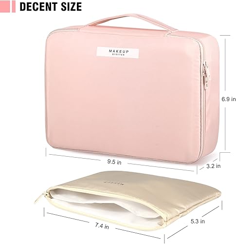 Miniatura 5 de Bolsa de maquillaje de viaje para mujer, bolsa de cosméticos portátil y bonita, bolsa de maquillaje para brochas de maquillaje, bolsa de cosméticos,