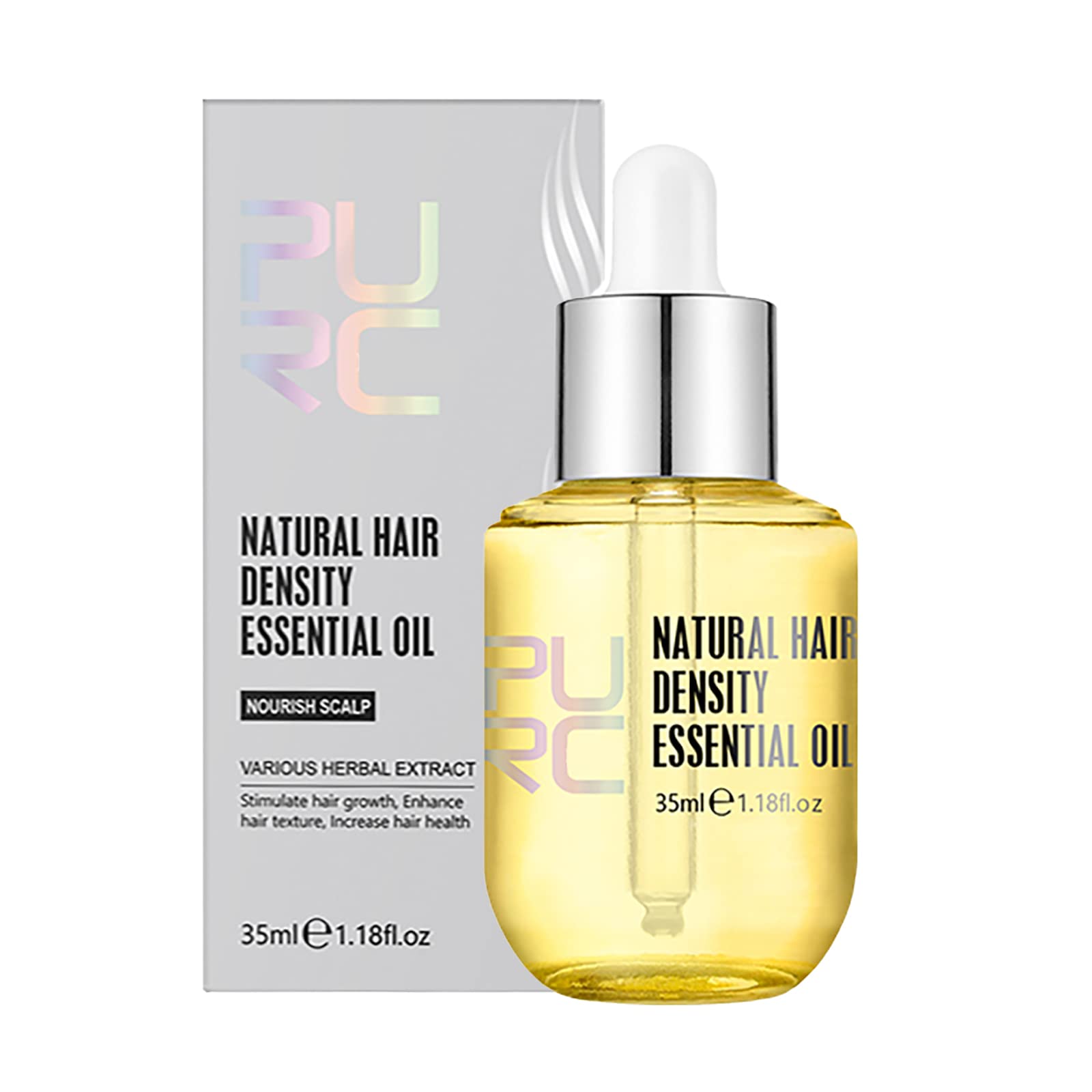 Ginger Germinal Oil, Natural Hair Density Essential Oil, Natural Hair Regrowth Serum for Women