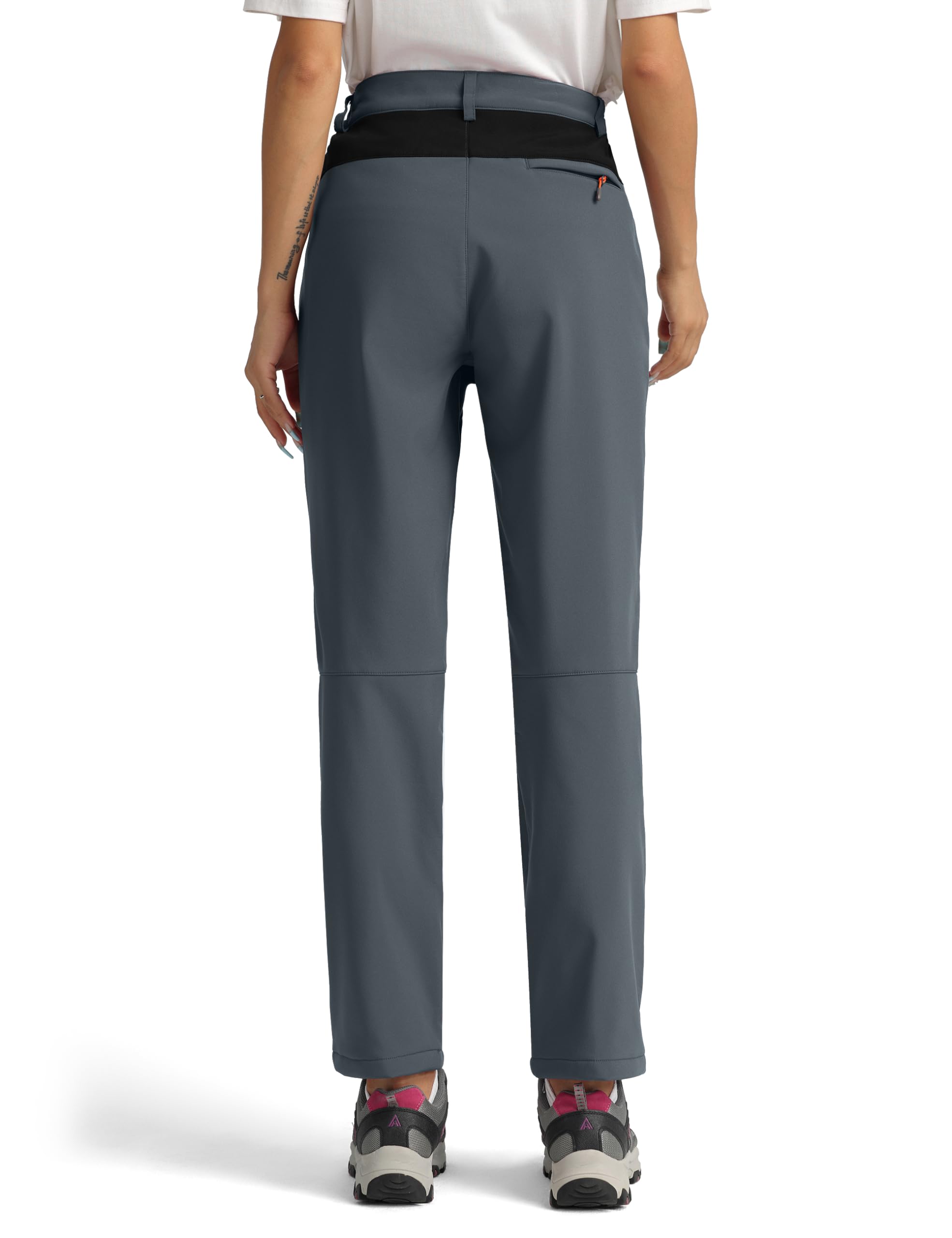 Pantalones de invierno con forro polar para mujer, impermeables, cortavientos, cálidos, de esquí, de snowboard, de trekking