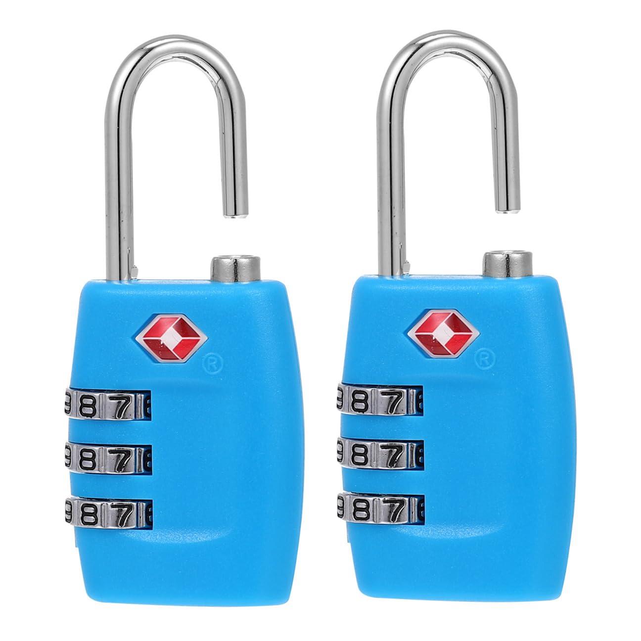 SOIMISS 4piezas Cerraduras De Equipaje De Metal Combinaciones De Dígitos Aprobadas Por Tsa Para y Ligeras Para Maletas y Armarios