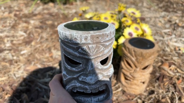 VP Home Ukulele Tiki Solar Light - Outdoor Garden Decor With Flickering B 921239 - View #6