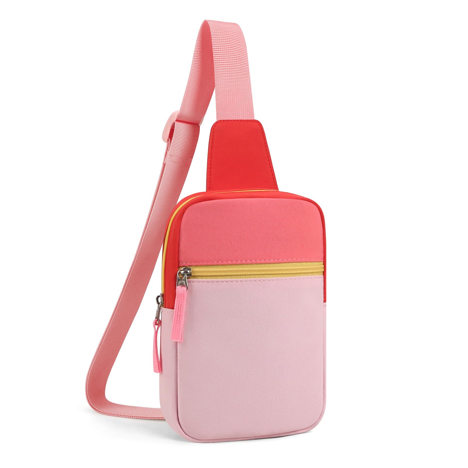 Cotmcor Easter Basket Stuffers for Teens Girls: Fanny Pack Birthday Gift for 8 9 10 11 12 Year Old Teen Girl Trendy Stuff, Preppy Colorblock Crossbody