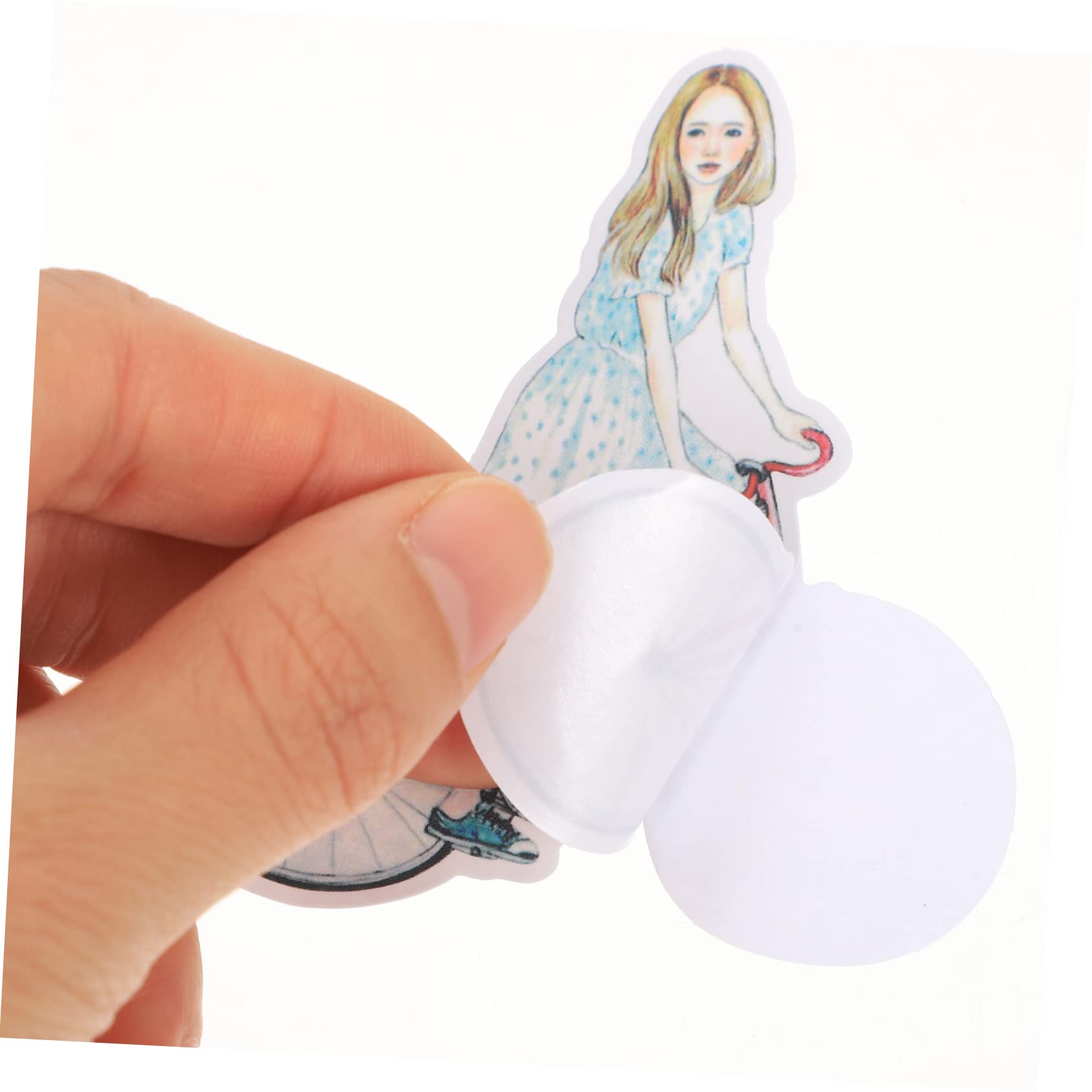 NUOBESTY 1080 Pegatinas De Niña Tarjetas De Notas Papelería Impresora De Pegatina Decoración Pegatina De Botella De Agua Libro Para Niños Pegatinas Para Niños Decoración De