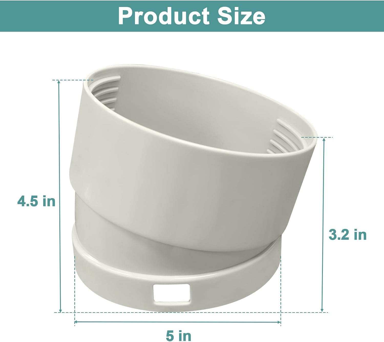 NE1950 Portable Air Conditioner Angle Exhaust Pipe Adapter