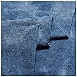 ❤Unsere Produktdaten: Bedruckter Denim aus bedruckter Baumwolle, Standardgröße: Breite 140 cm, Länge 100 cm.