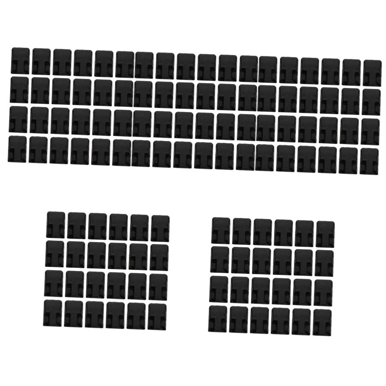 Beavorty 5sets Ring Display Stands Plastic Display Shelves for Finger Rings Store Showcase Style 35pcs*5