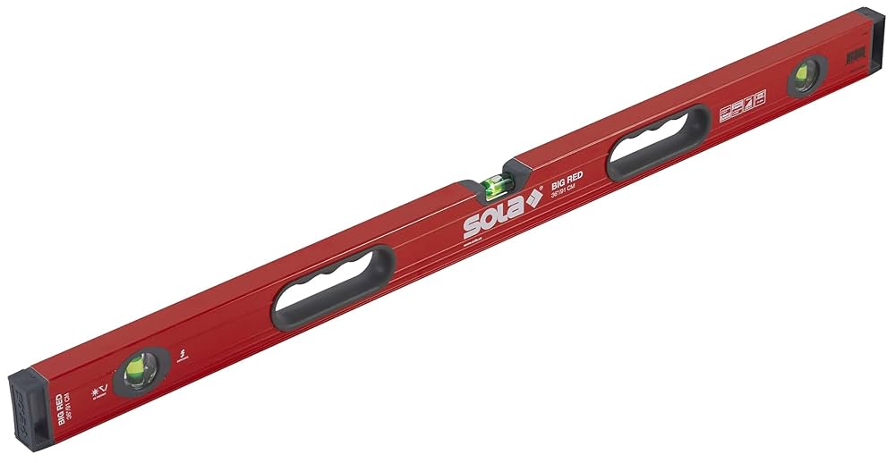 SOLA LSB36 Box Beam Level, Big Red, 36