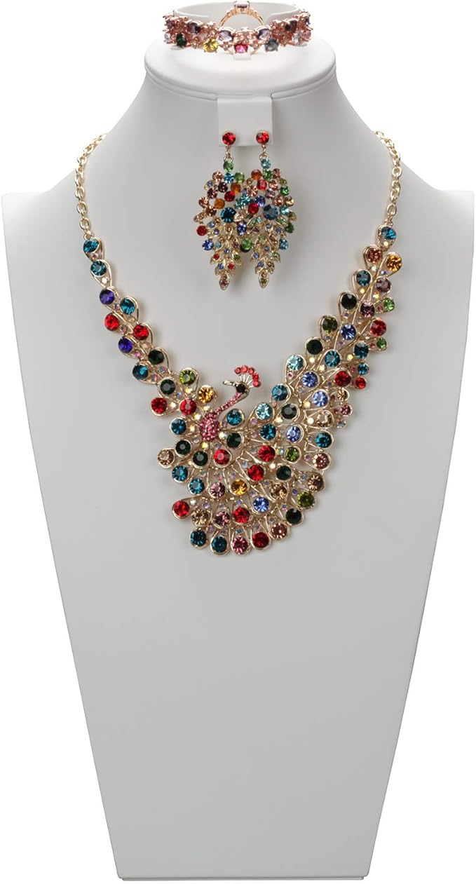 SYYSY White Leather Bust for Jewelry Display, Jewelry Bust