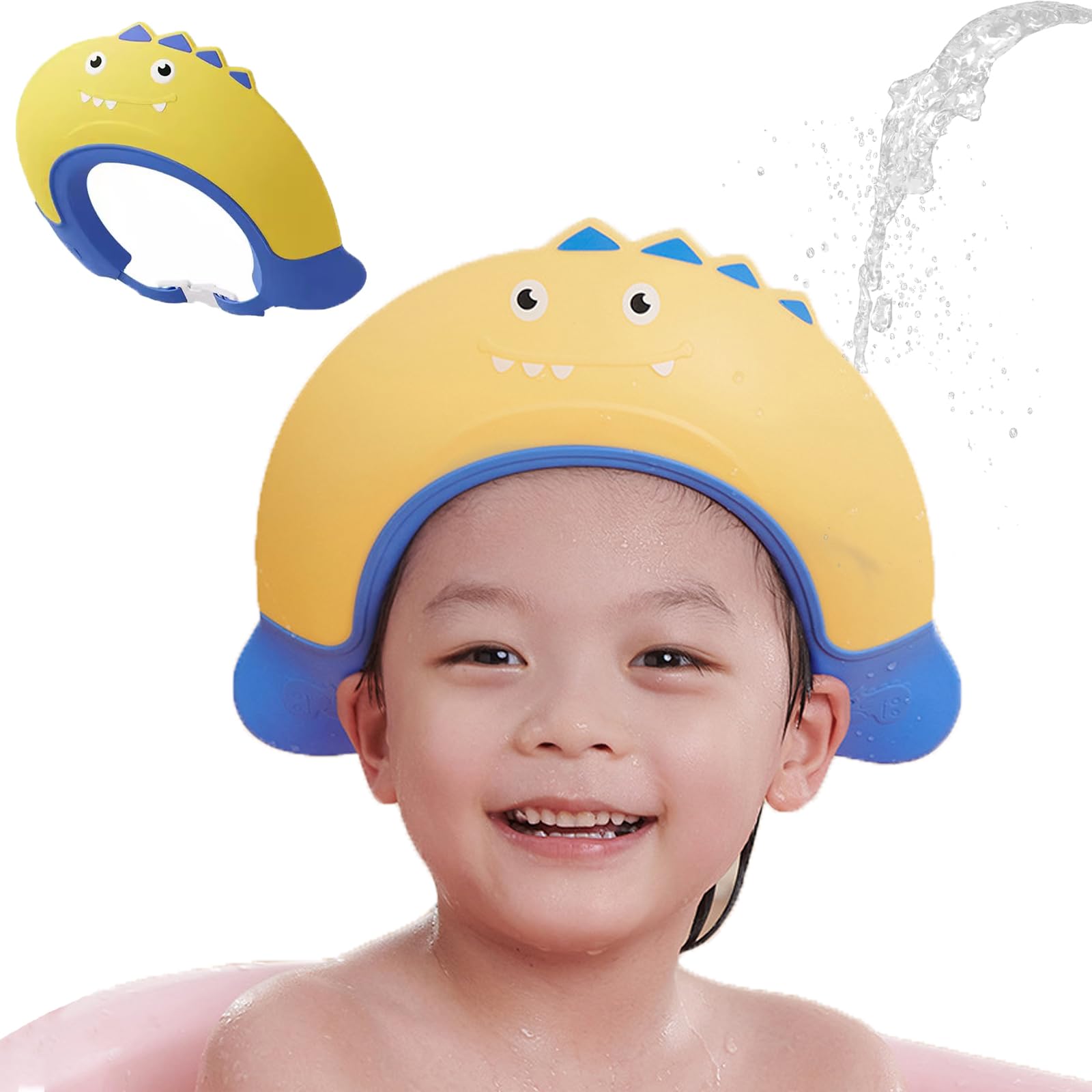 Cuffia Doccia Bambini 2 Pezzi - Anti-Acqua Per Shampoo, Regolabile E Morbida - Foto 11