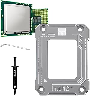 LGA1700-BCF contato anti-dobra | Fivela fixação alumínio melhorada para CPU Intels 12ª geração | Kit montagem fivela correção dobra para coolers CPU Intels LGA 1700 placa-mãe