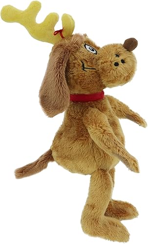 Miniatura 2 de RELIGES Juguete de peluche de monstruo de Navidad verde de 9 pulgadas, suave muñeco de peluche de Navidad para niños y niñas, perfecto para