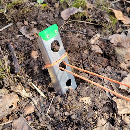 Image of Ultralight Backpacking Trowel, 0.48 oz (13.5g) Neon Green