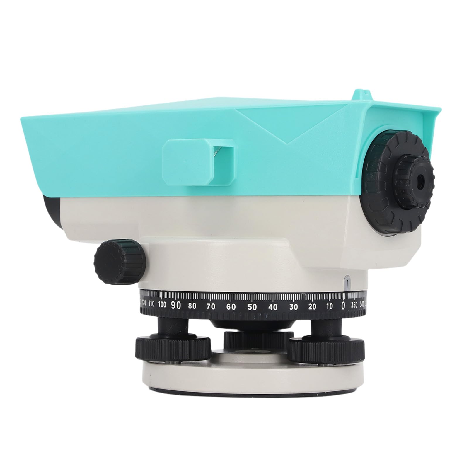 ViaGasaFamido Nivel óptico 32X, Herramienta de Topografía Automática de Aleación de Aluminio con Lente Recubierta FMC y Aumento 32X para Construcción e Ingeniería Civil