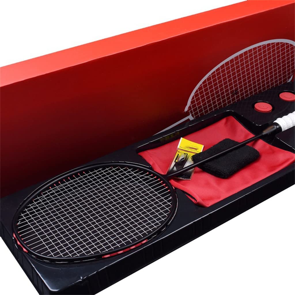 4U Offensive Badminton Racket Full Carbon Secondary Reinforcement Violent Smash Broken Wind Racket 32 ​​lbs