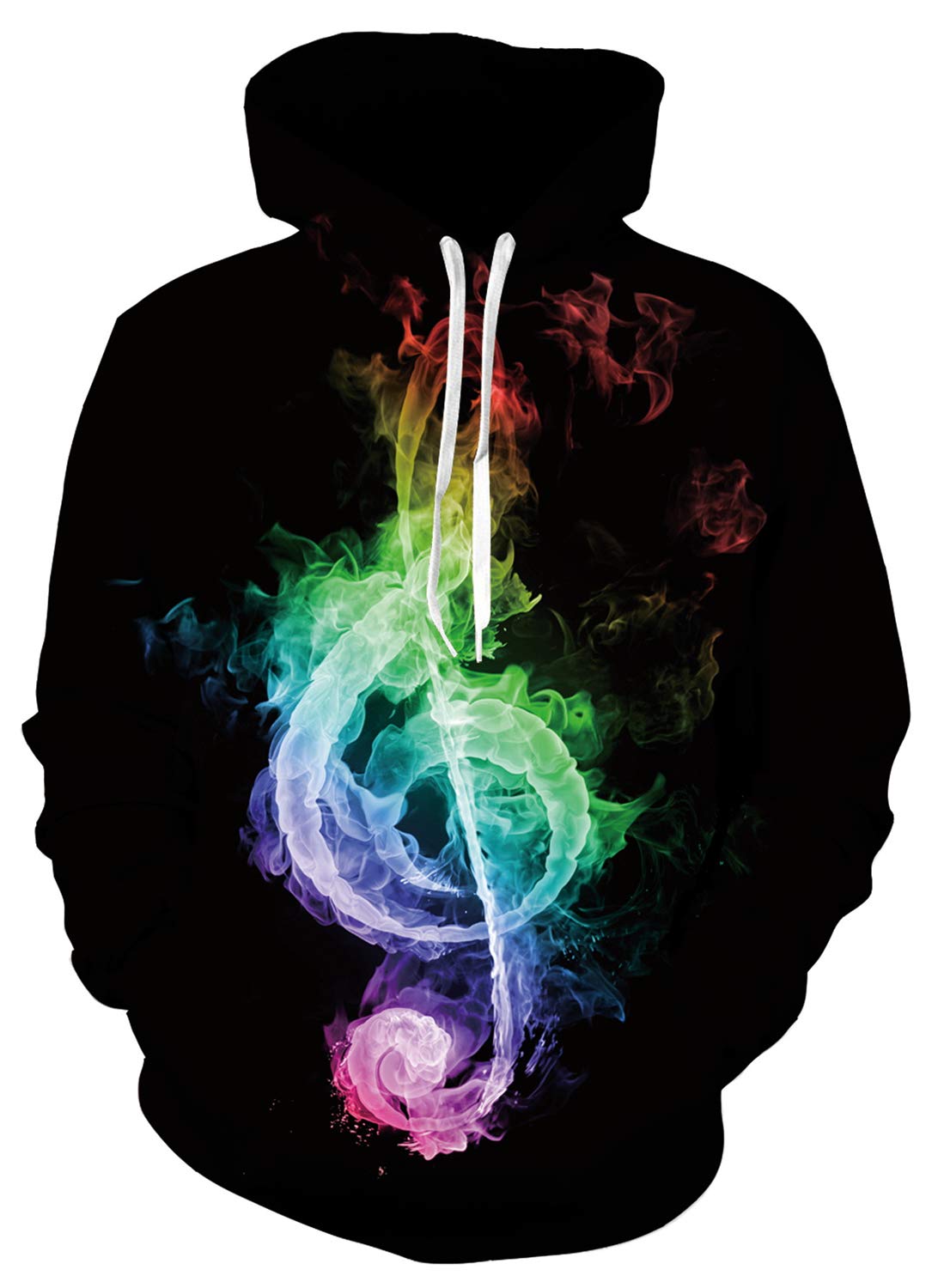 Men Women 3D Hoodies Unisex Casual Pullover Lightweight Sweatshirts Hooded Jumpers Plush Lining