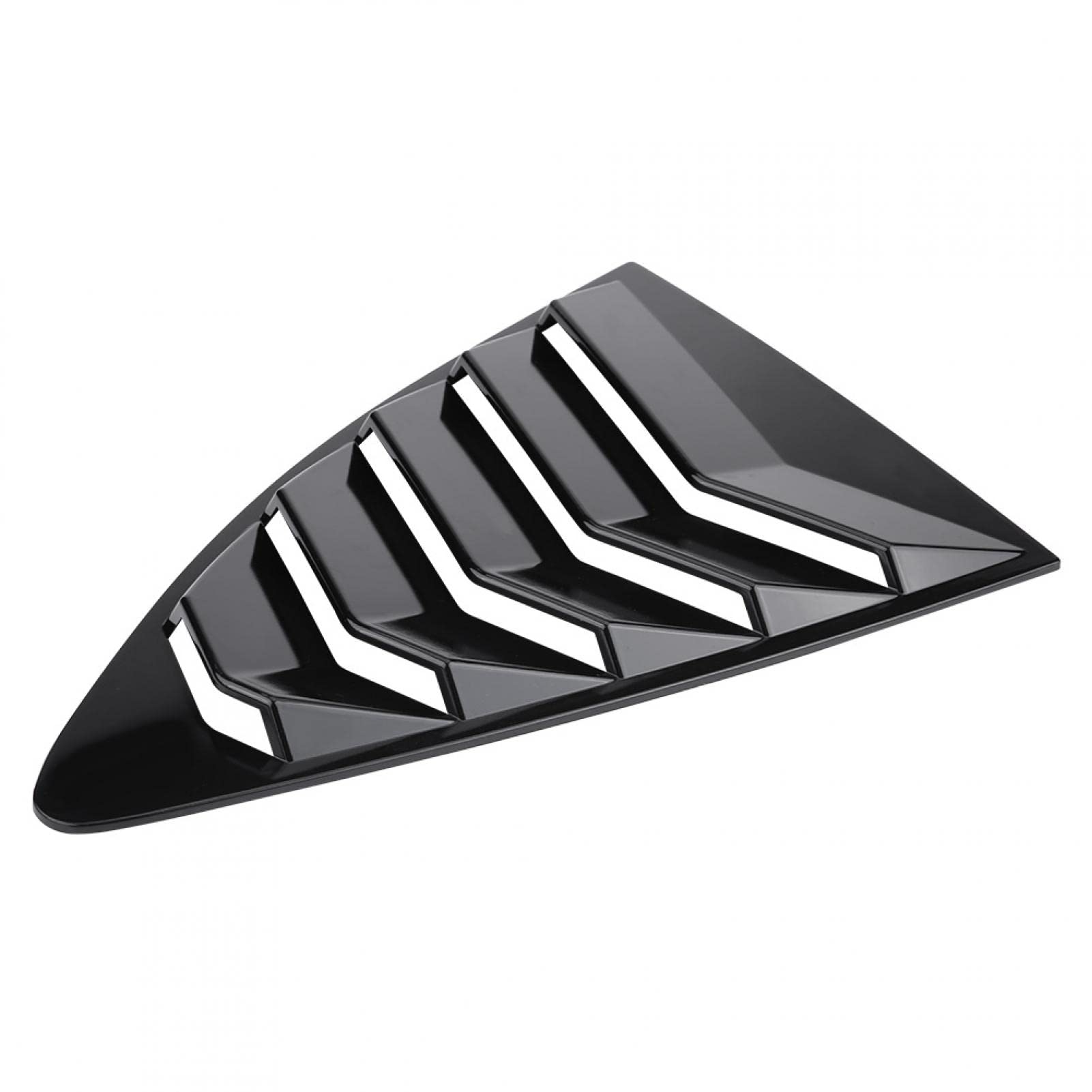 1 par de molduras de Cubierta de ventilación de persiana de Ventana Lateral para para 86 / -S para 13-18 Negro Q2p183