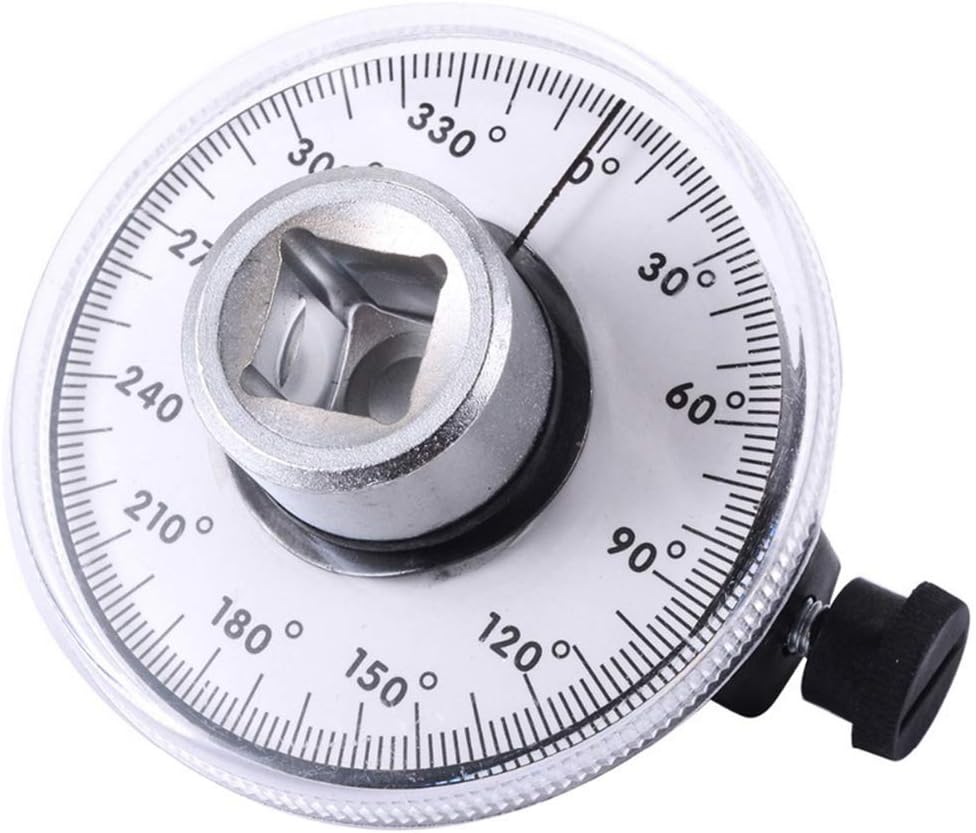 1/2" Torque Wrench Angle Gauge Tool, 360  Adjustable 1/2" Drive Torque Meter Wrench Set, Professional Measuring Tools, Fathers Day Gift