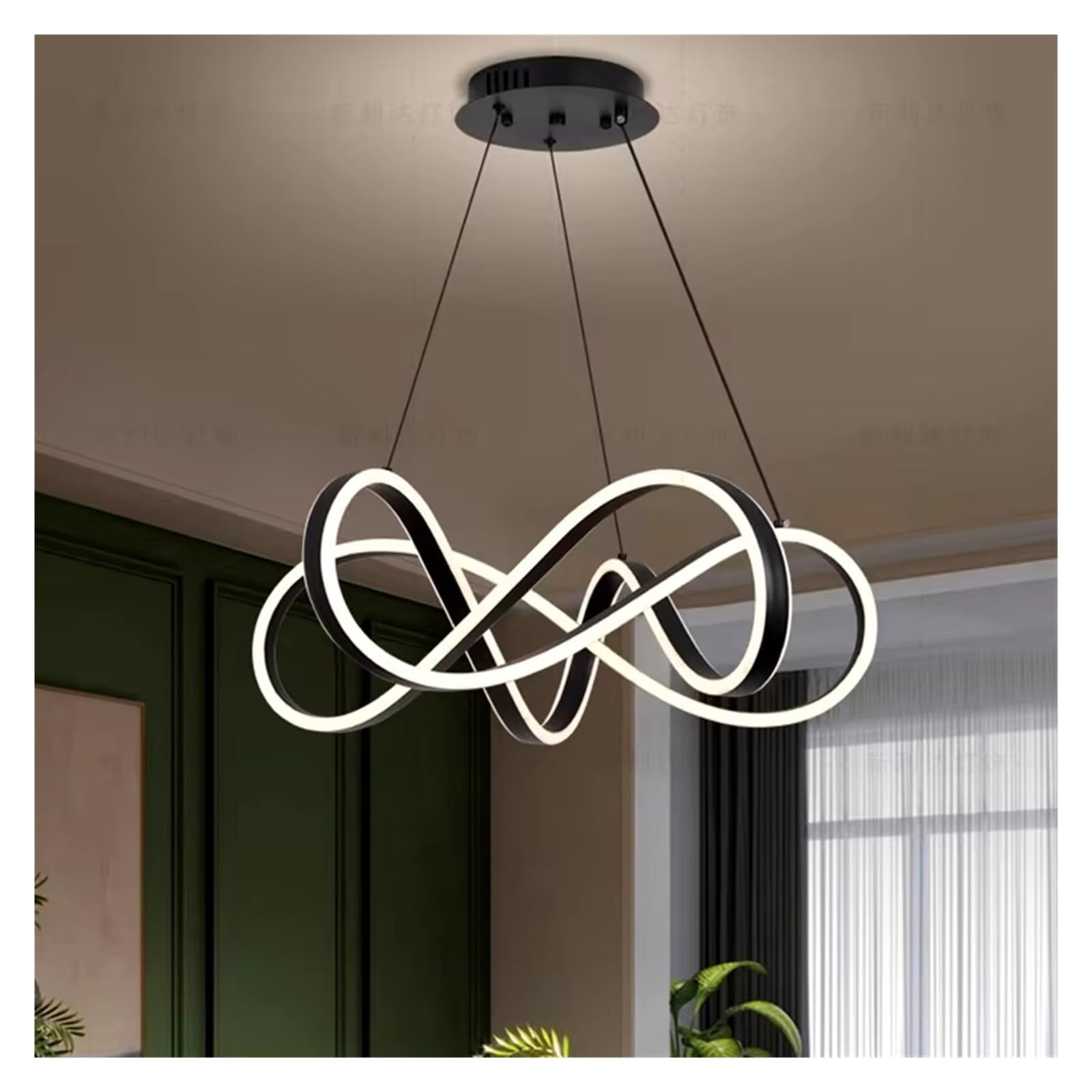 THKSGIV Nordic Home Decor Chandeliers for Dining Room Lustre Pendant Lights Hanging Lamps Ceiling Light Fixture Indoor Lighting ﻿