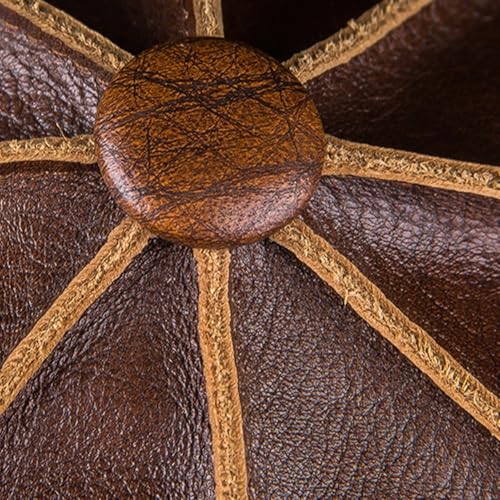 Béret Gavroche Ajustable en Cuir Véritable | Finis les Bonnets Ternes - 3