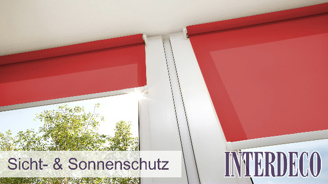 Interdeco Gardinenstange Schwarz - Doppellauf Metallstange 200cm