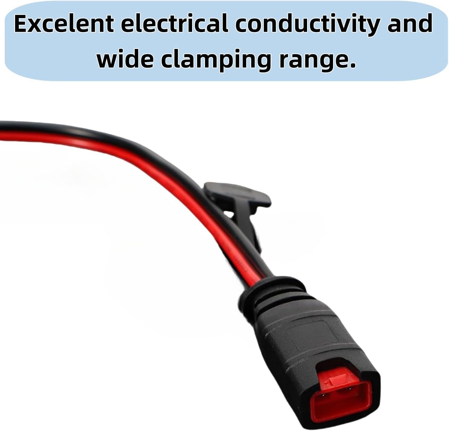 （4 Pack）M10 (3/8in) XL Eyelet Terminal, Wires Harness Compatible with NOCO GC008 X-Connect， fit for NOCO Battery Charger Accessories Cables,Smart battery trickle charger cable with four 20A fuses