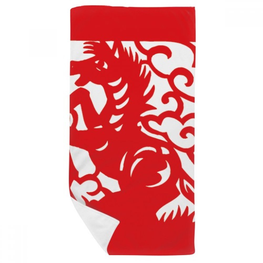 Serviette de bain doux cheval zodiaque fini les irritations cutanées avec ce gant de toilette