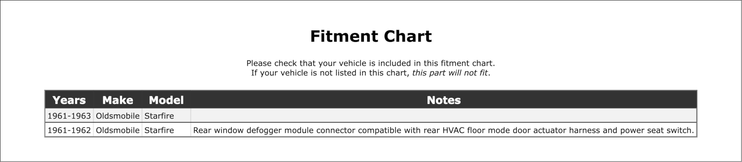 PartCatalog Parking Light Bulb Socket Compatible With Oldsmobile Starfire 1963 1962 1961 P-2566601