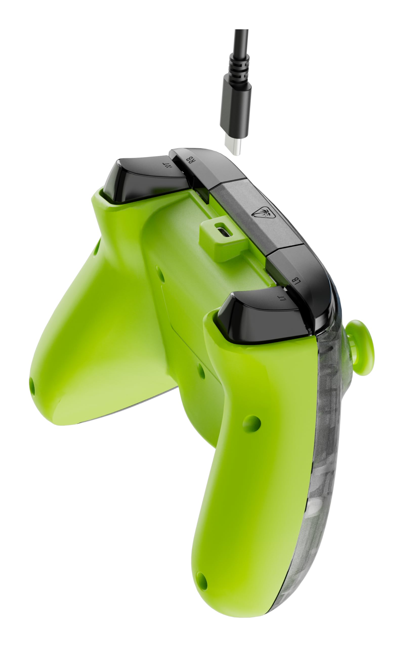 Turtle Beach Rematch Core Ghost Camo noir/jaune - Manette de jeu filaire - Licence Xbox Series XS, Xbox One et PC - touches audio, moteurs de vibration et gâchettes d'impulsion, câble de 3 m