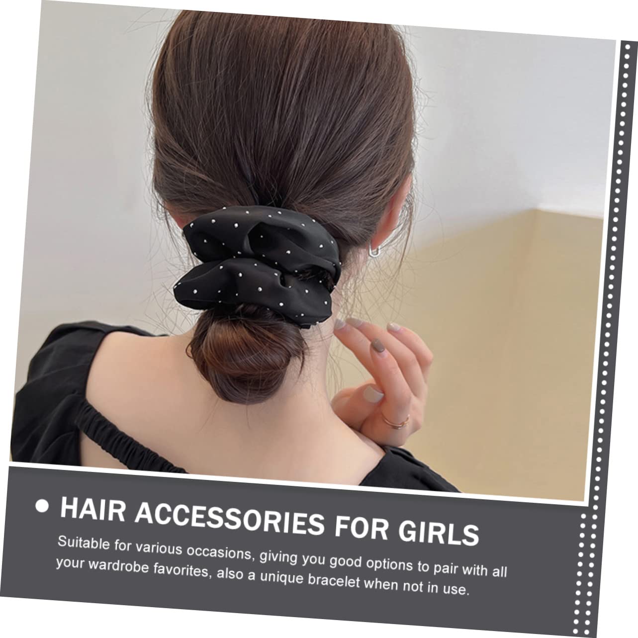 MAGICLULU 30 Piezas Accesorios Para El Cabello Para Niñas Liga Para El Cabello Accesorio Para El Cabello Para Niñas Cintas Para El Pelo Coleteros Chica Elasticidad Tela Cuerda De Pelo Perder