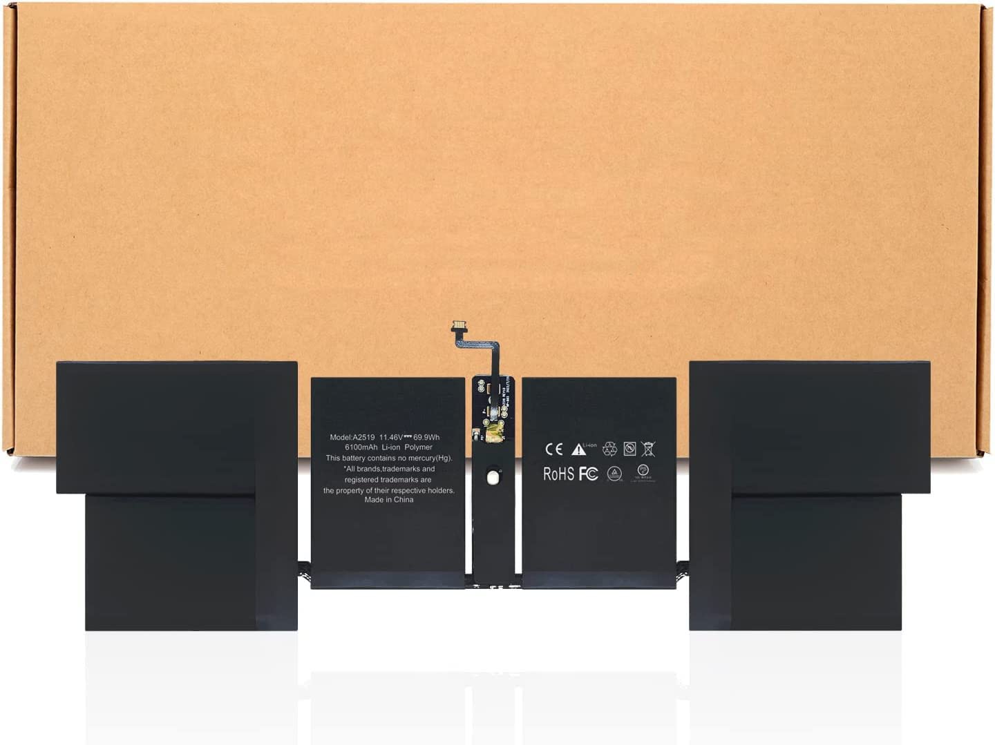 A2519 笔记本电脑电池 Compatible for MacBook Pro 14