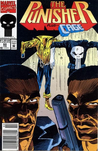 Punisher, The (2nd Series) #60 (Newsstand) FN Marvel comic book Mike Baron Luke Cage