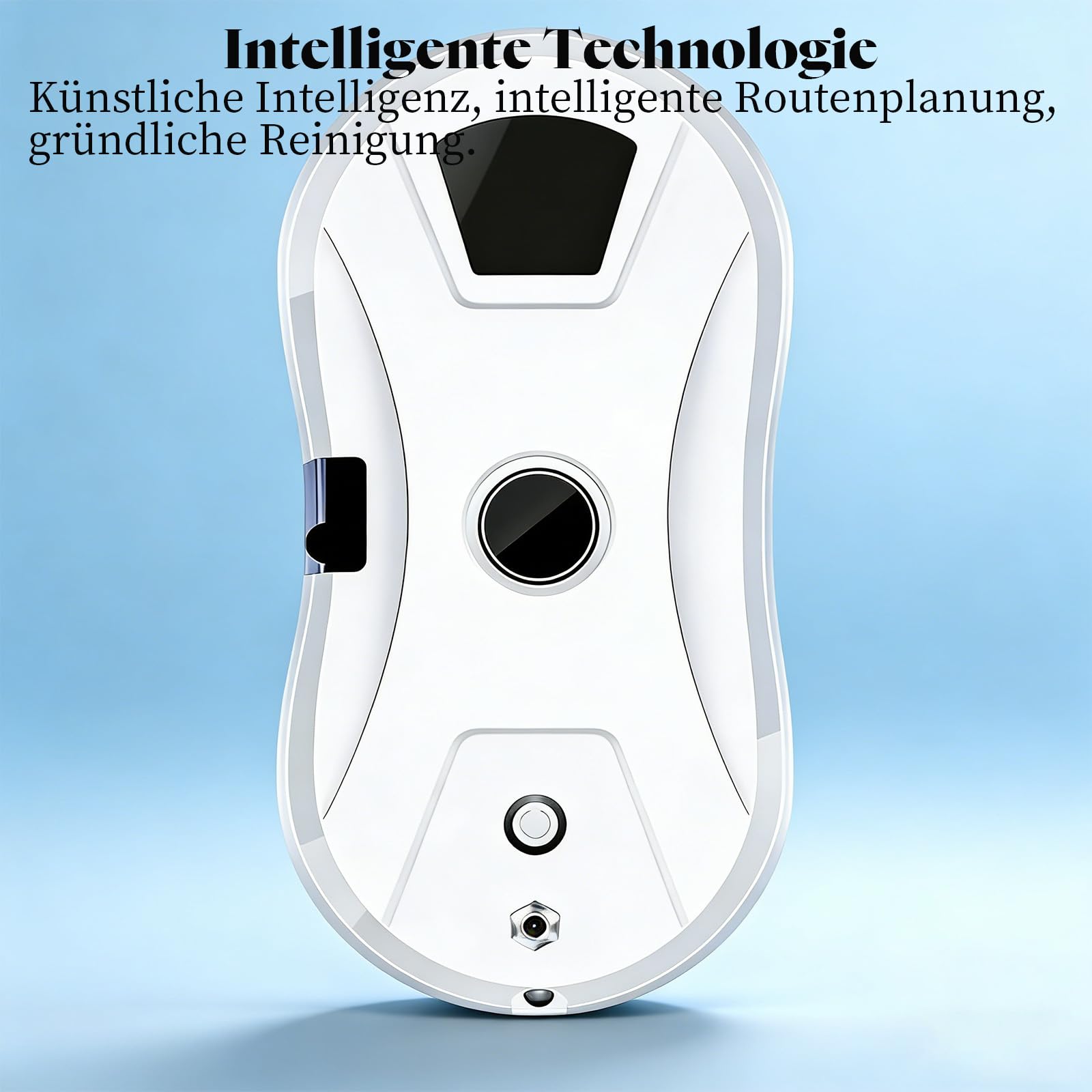 Osmo™ RoboClean Fensterputzroboter – Original 2026 Neues Kabelloser Fensterreinigungsroboter mit Fernbedienung, automatische Reinigungsmodi, Sicherungsseil, für glatte Fenster
