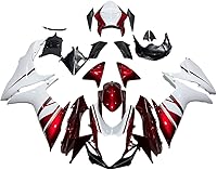 Vista 10 de Kit de carenado de plástico ABS Compatible con Suzuki GSXR600 GSXR750 2011 2012 2013 2014 2015 2016 2017 2018 2019 2020 2021 2022 2023 GSXR 600
