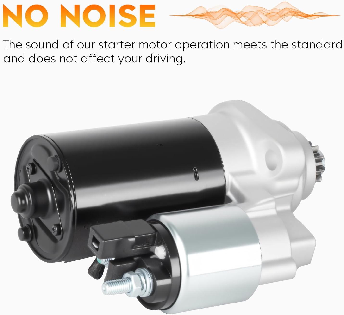 Starter for Volkswagen Jetta 1.8L 2.0L 99-05, for Beetle 1.8L 2.0L 98-05, for Golf 1.8L 2.0L 99-06, for Audi TT 1.8L 00-01, for TT Quattro 1.8L 00-03, SBO0095 410-24023 MS406 IS1094 STR-2107