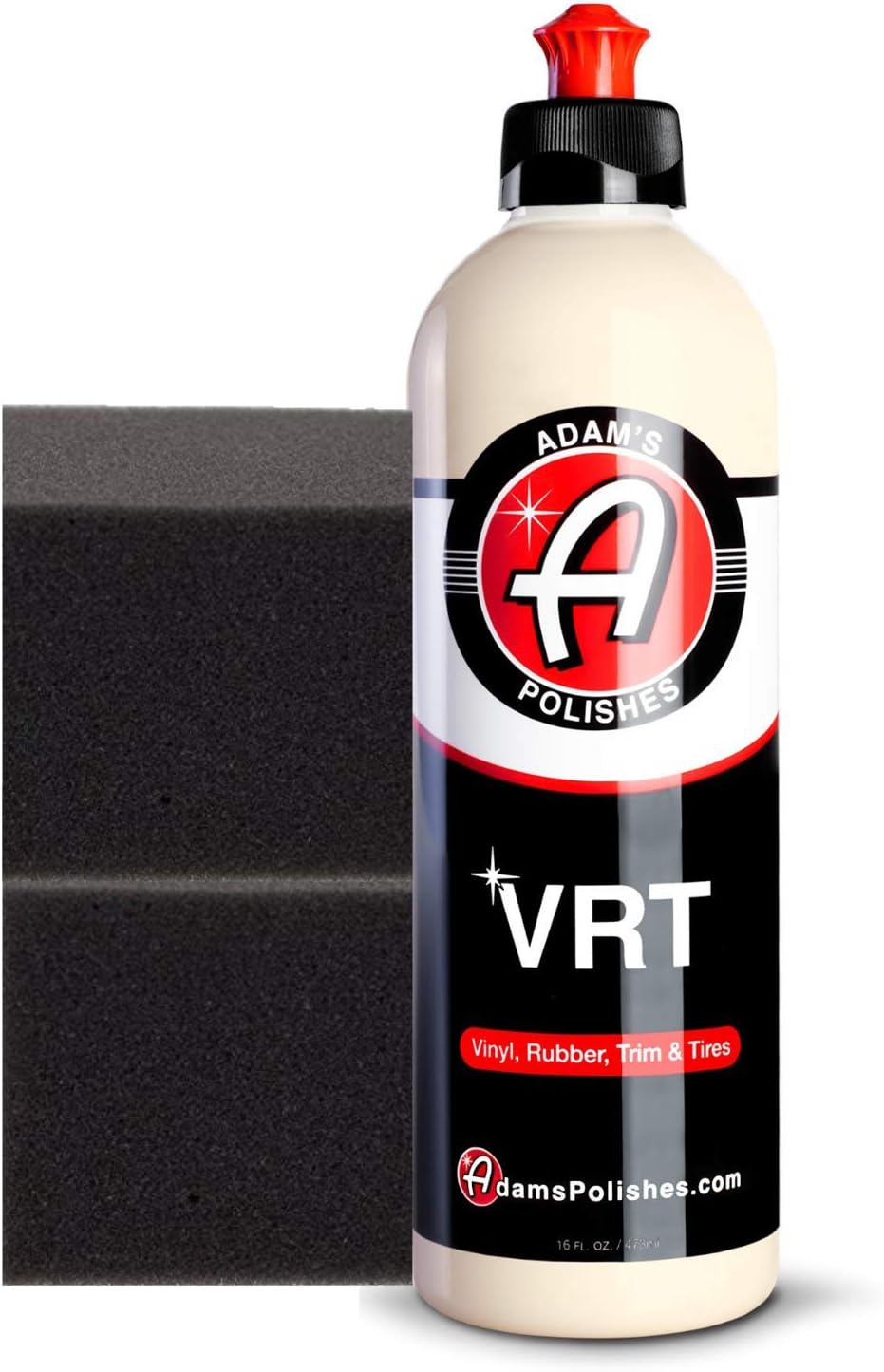 Adam's Silica Infused VRT Tire & Trim Dressing - Durable UV Protection and Water Repellent - Leaves a Crisp Freshly Detailed Look - Dress Tires or Trim Without Worry of Slinging (New 16 oz) : Automotive